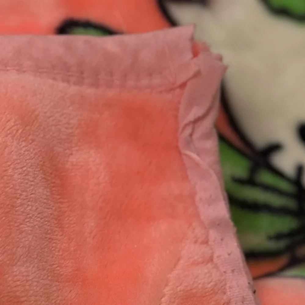 Hello Kitty Miffy Twin Plush Fleece Coverlet 86x58‎ Y2K Fairy Pink Misprint VTG